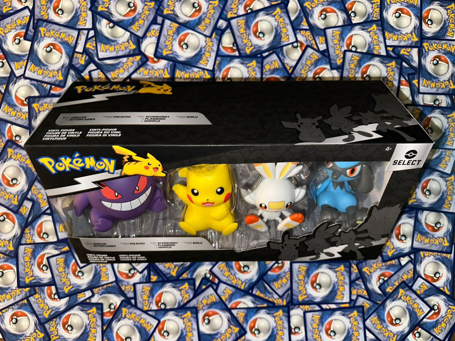 Set de 4 figuras Pokémon Select ENVIO GRATIS